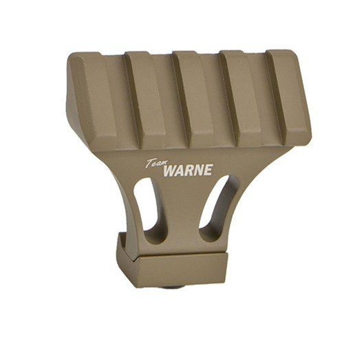 Die Warne Tactical 45° Side Mount passt auf jede Picatinny-Schiene und ist ideal, um ein Red Dot oder Reflex-Backup-Sicht auf deinem AR-15 zu montieren.