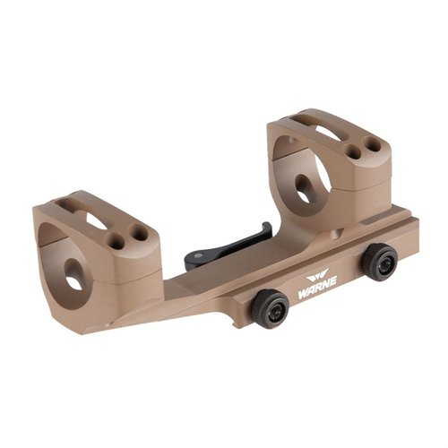 Der Warne QD XSKEL Cantilever Mount ist leicht, zuverlässig und bietet über 2 Zoll Vorwärtsneigung für optimalen Augenabstand – perfekt für dein MSR!