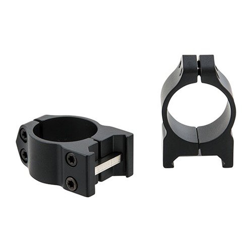 Die MAXIMA FIXED RINGS bieten maximale Stabilität mit 4 T-15 Torx-Schrauben, breiterem Haltebereich und sind für alle Weaver- und Picatinny-Basen geeignet.