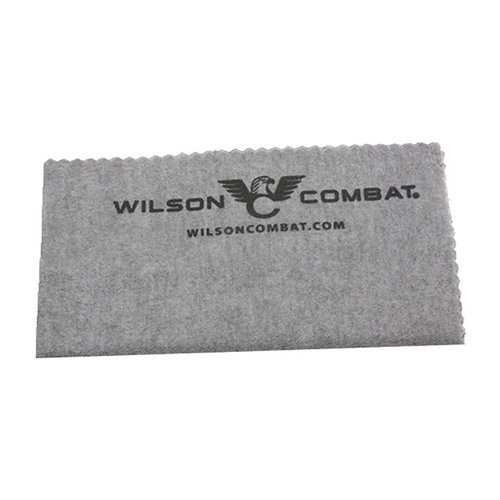Entdecke das SILICON CLEANING CLOTH von Wilson Combat! 🦅 Ideal für Schützen, entfernt Fingerabdrücke und schützt deine Waffen.