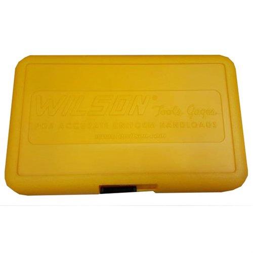 Halte deine Dies mit der L.E. Wilson Plastik Die Storage Case 🧰 organisiert und sicher. Perfekt für 2 Wiederlade-Dies und einen Case Gauge!