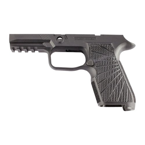 Erlebe den WCP320 Grip Module für deine Sig Sauer® P320! 🔥 Robustes Polymer in Schwarz für optimalen Halt und Kontrolle.