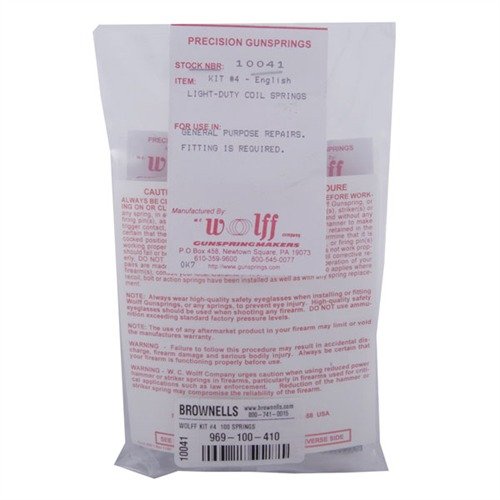 Entdecke das WOLFF LIGHT-DUTY COIL SPRINGS Kit #4 mit 100 Federn und 10 Designs! 🌟 Ideal für verschiedene Anwendungen und Belastungen.