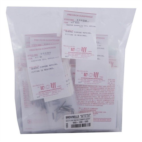 Entdecke das MASTER COIL SPRING KIT von WOLFF! 🔧 Mit 5 Kits und 550 Federn, perfekt für deinen Waffenshop. Hol dir die beste Auswahl!