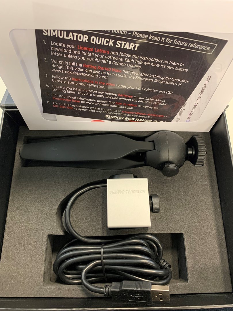 Laser Ammo Smokeless Range ® 2.0 Heimsimulator Brownells Österreich