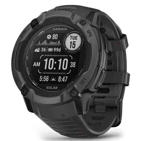 Die Garmin Smartwatch Instinct 2X Solar Tactical Edition bietet dir GPS, Solarladung und robuste Funktionen für Outdoor-Aktivitäten und taktische Einsätze.