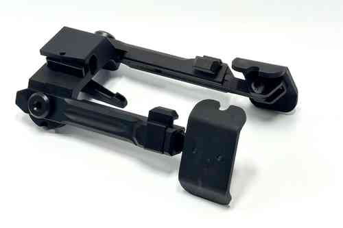 Das Fortmeier Zweibein H171 6:00 Uhr ist eines der belibtesten und besten Zweibeine der Schützenwelt.FORTMEIER - Zweibein H171 - 6 Uhr 17-21cm, klappbar