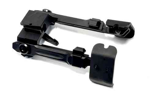 Das Fortmeier Zweibein H171 6:00 Uhr mit 5-Positionen Knoten ist eines der belibtesten und besten Zweibeine der Schützenwelt.FORTMEIER H210 - 6 Uhr 21-28,8cm, klappbar 5 Positionen Knoten und 4 Rasten in der Höhe verstellbar