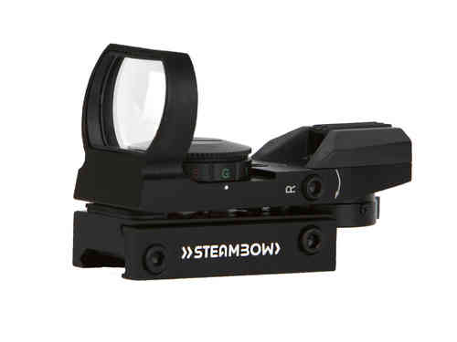 Das Steambow Leuchtpunktvisier für Armbrust bietet dir präzise Zielgenauigkeit und einfache Handhabung, ideal für jedes Schießen im Freien.
