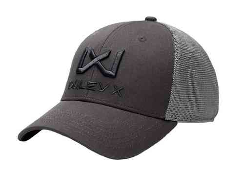Der Wiley X Trucker Cup in dunkelgrau ist stylisch und praktisch, perfekt für Outdoor-Aktivitäten und hält deine Getränke lange kühl oder warm.