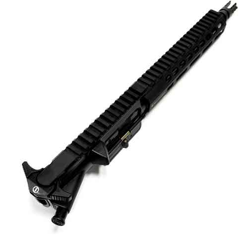 Entdecke das Schmeisser AR15 S4F mit 10,5 Zoll Lauf, .223 Rem Kaliber und Wechselsystem Upper – perfekt für Präzision und Vielseitigkeit beim Schießen!