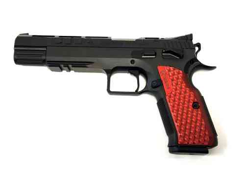 Die KMR W-02 Cuda X 9x19mm OR bietet dir höchste Präzision, eine robuste Bauweise und eine hervorragende Ergonomie für ein optimales Schießerlebnis.