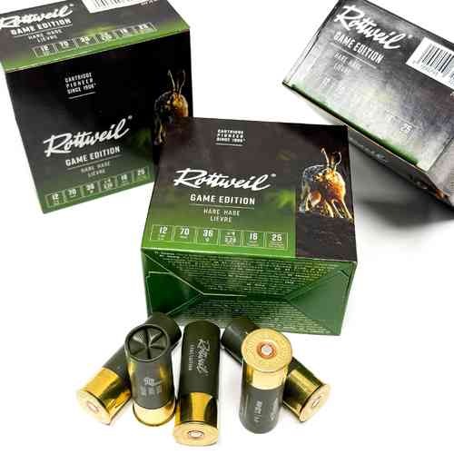 Die Rottweil Game Edition Hase 12/70 36g 3.2mm Schrotpatronen bieten dir präzise Schüsse und hohe Leistung für die Jagd – ideal für passionierte Jäger!
