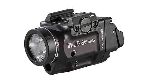 Die Streamlight TLR-8X sub bietet eine helle LED-Lampe und einen roten Laser für präzises Zielen, ideal für deine Waffen und taktischen Einsätze.