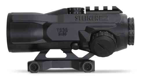 Das Steiner Rotpunktvisier T536 bietet dir ein schnelles Zielbild mit Rapid DOT Absehen, ideal für präzises Schießen mit Kal. 5.56/.223 Rem.