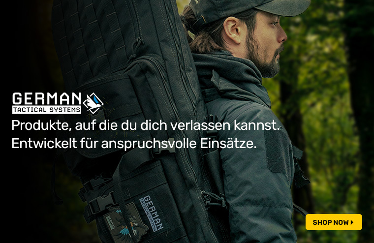 Products you can trust in - German Tactical Systems!
