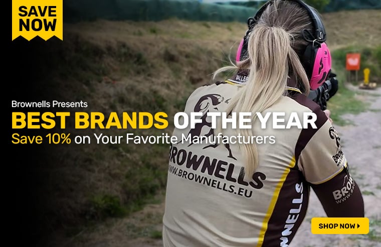 The Best Brands of the Year 10% off at Brownells
