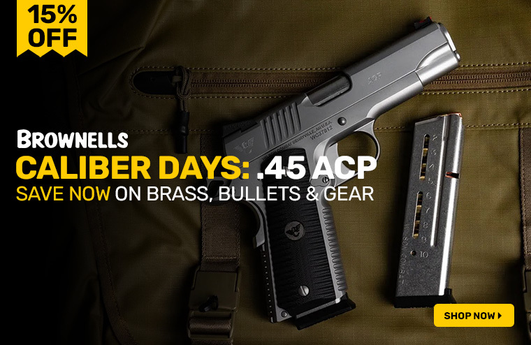 Get your .45 ACP Gear NOW!